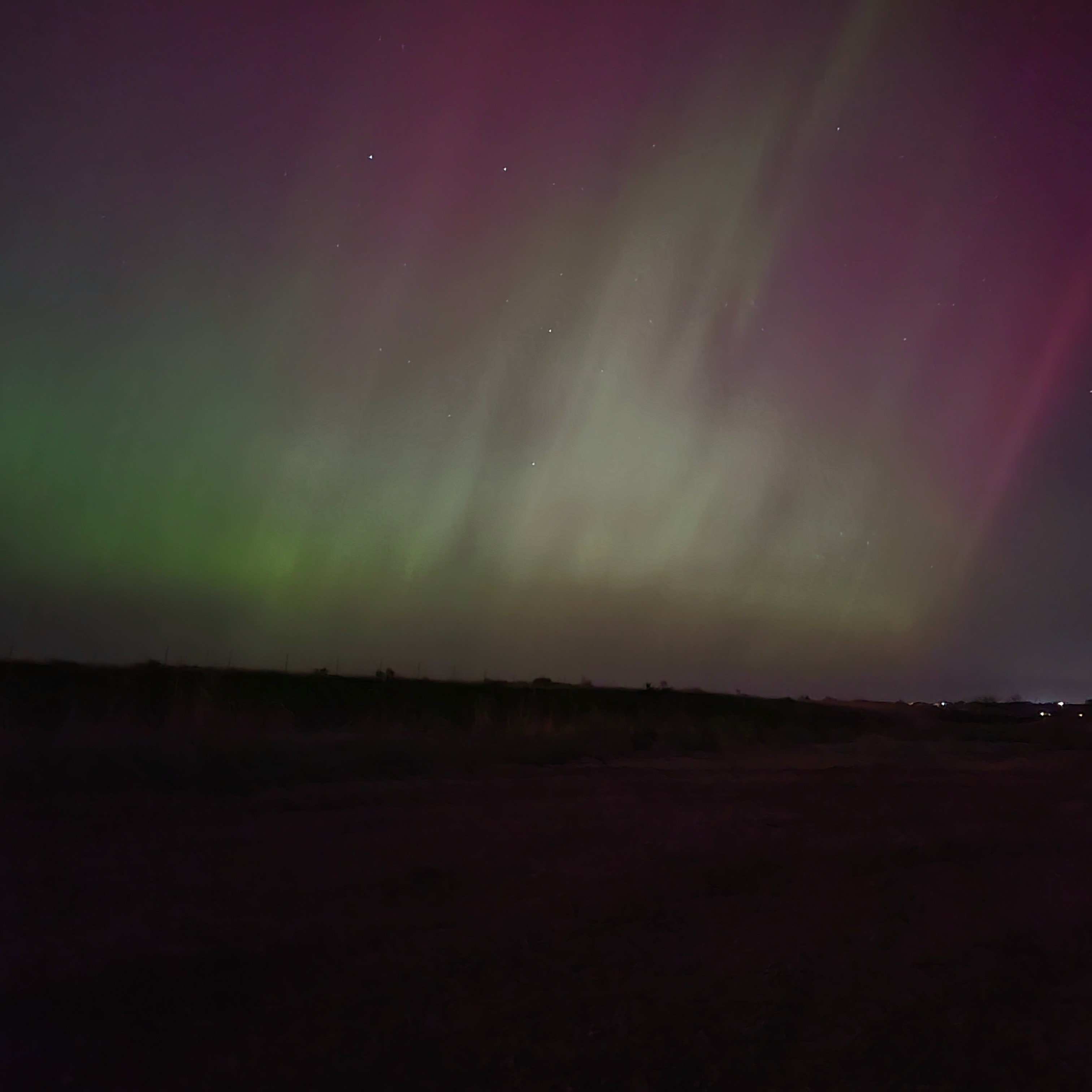 Northern Lights (Aurora Borealis) taken from Northern Colorado by Kaden Salazar